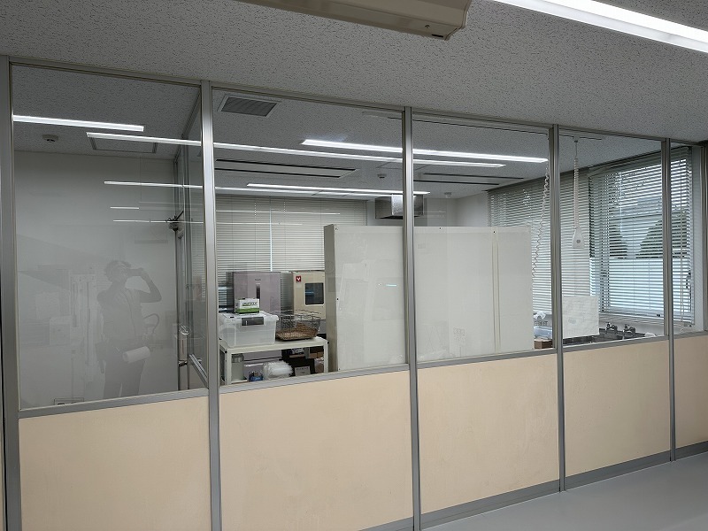 飛散防止フィルムの施工事例